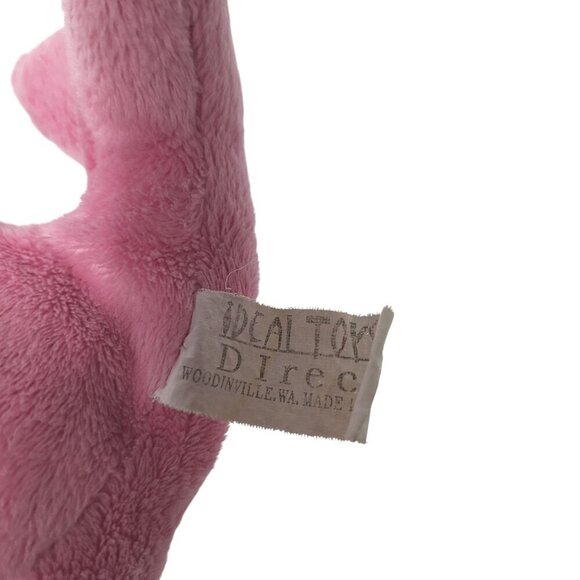 Ideal Toys Pink Narwhal Plush Stuffed Animal 8 Inch - Picture 7 of 7